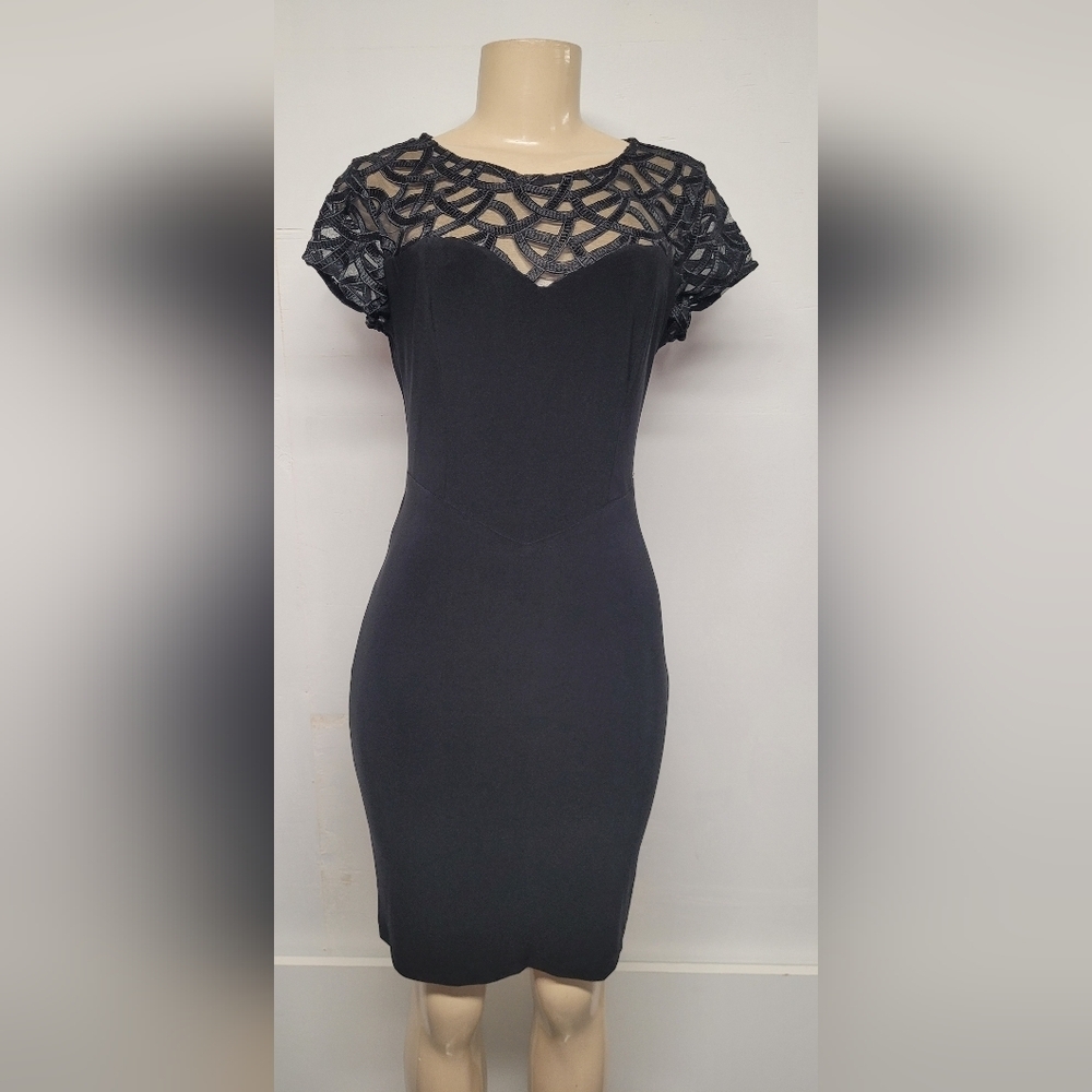CB Established 1962 Little Black Dress 4 Like New